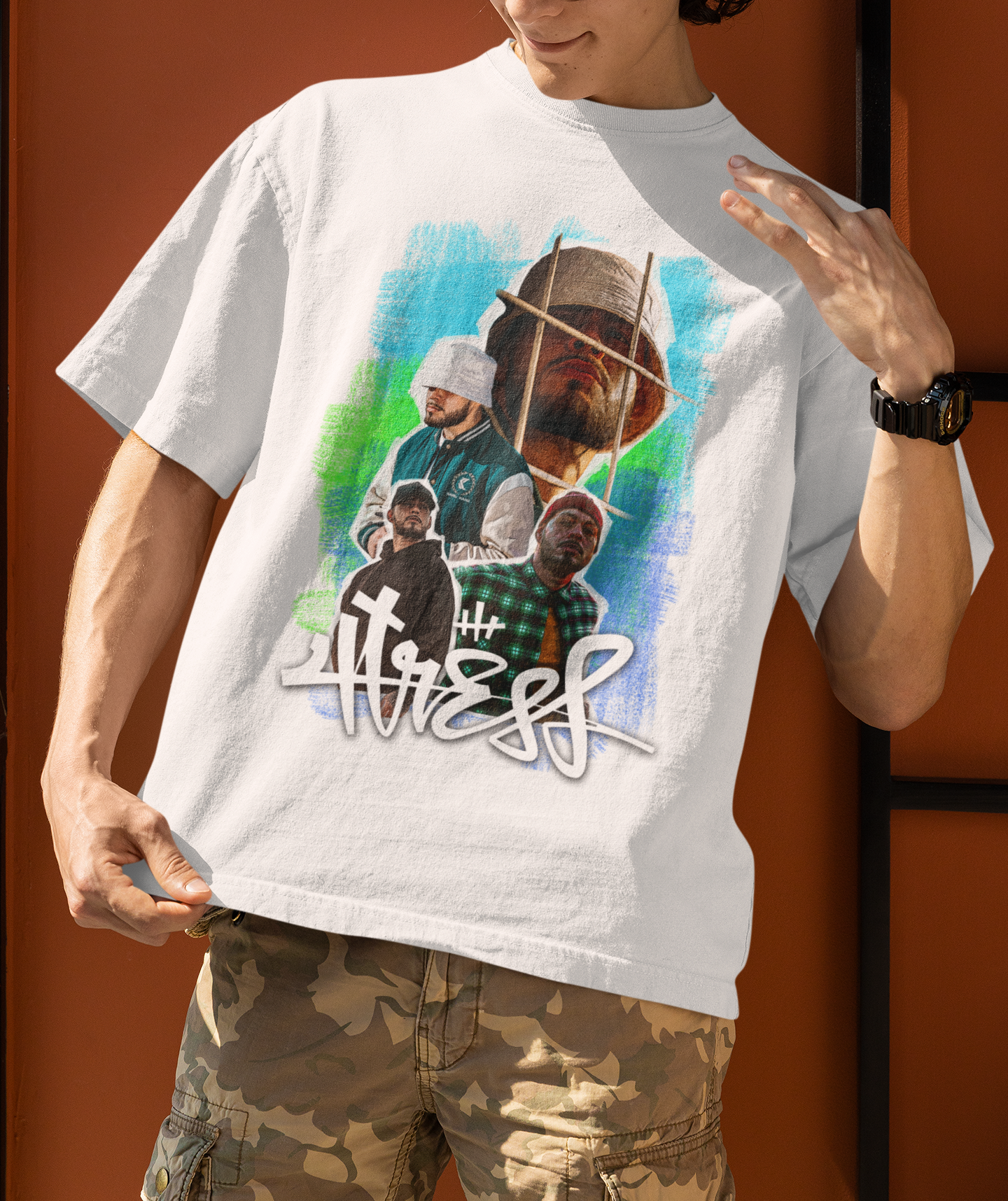 4tress 4LIFE prémium oversize póló