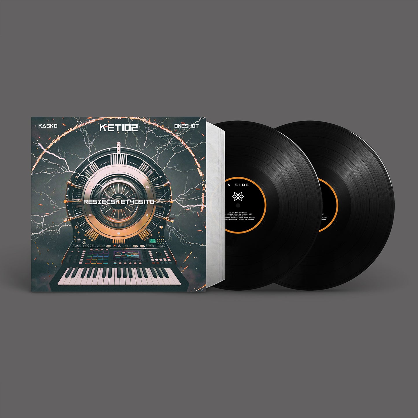Ketioz - Részecsketyósító duplalemezes fekete vinyl