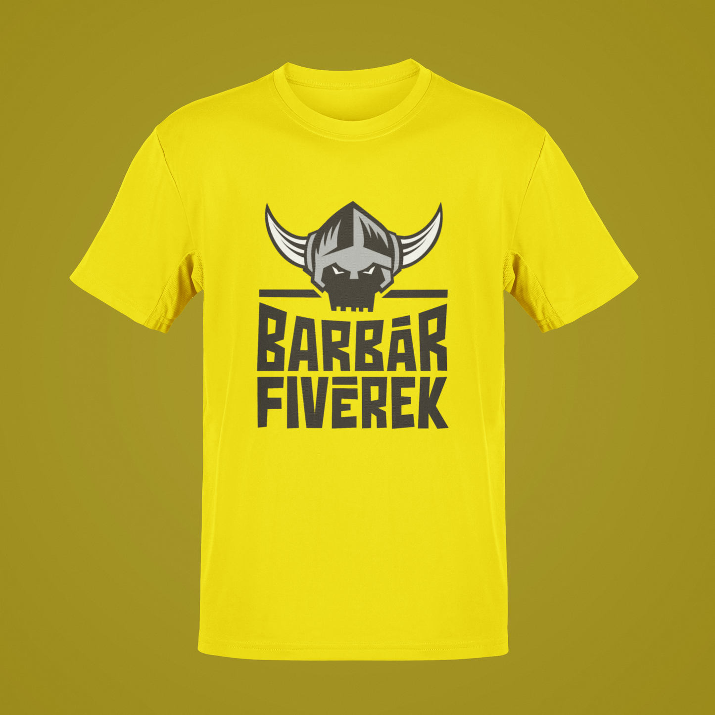 Barbárfivérek sárga standard póló