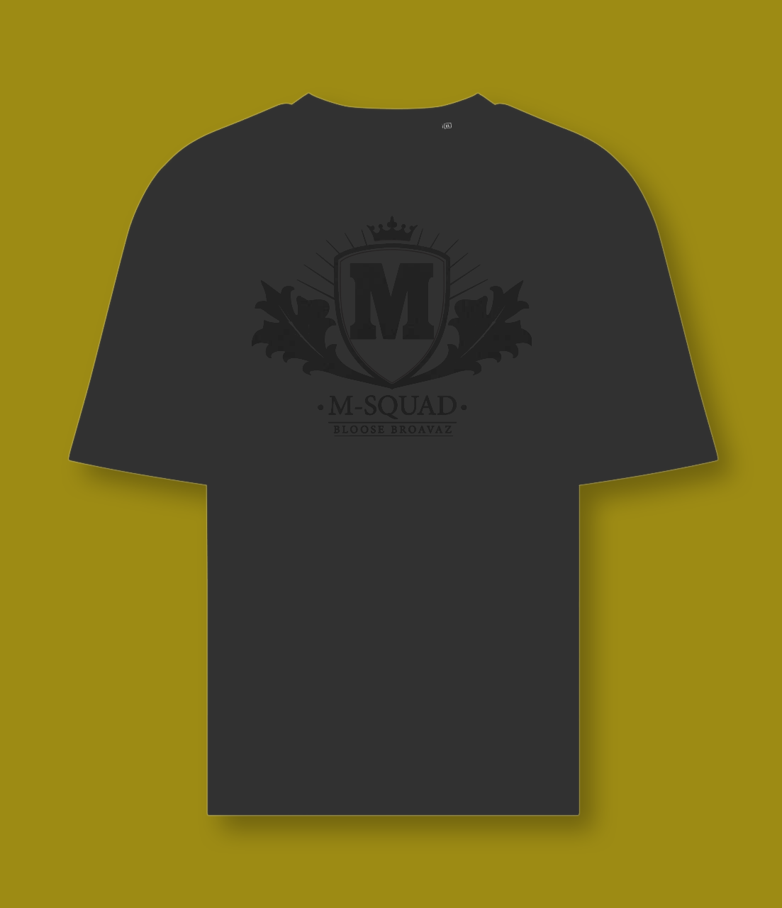 M-Squad prémium oversize póló