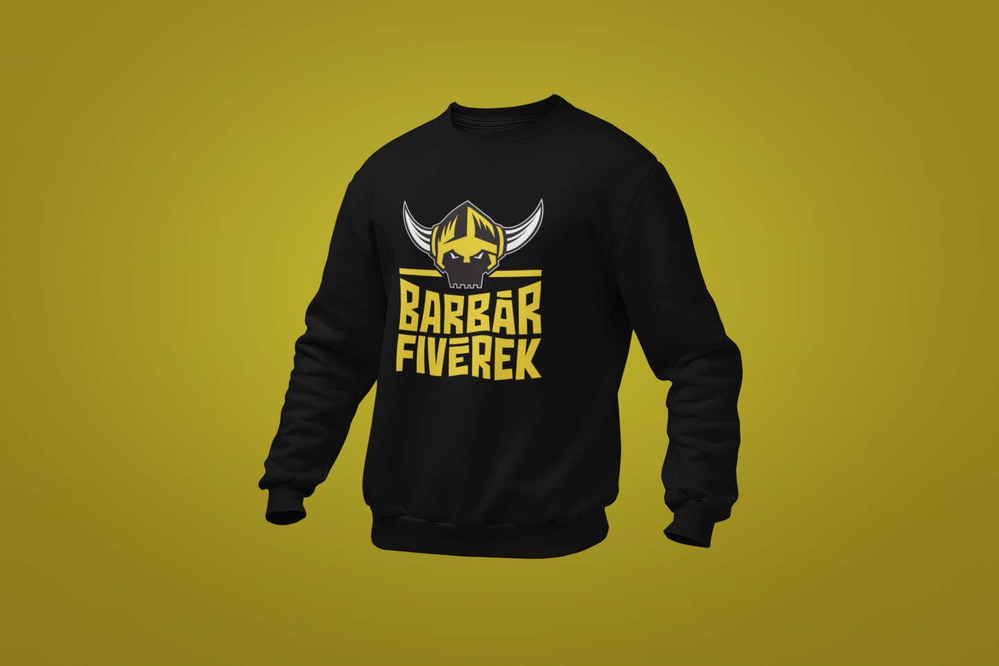 Barbárfivérek fekete pulóver