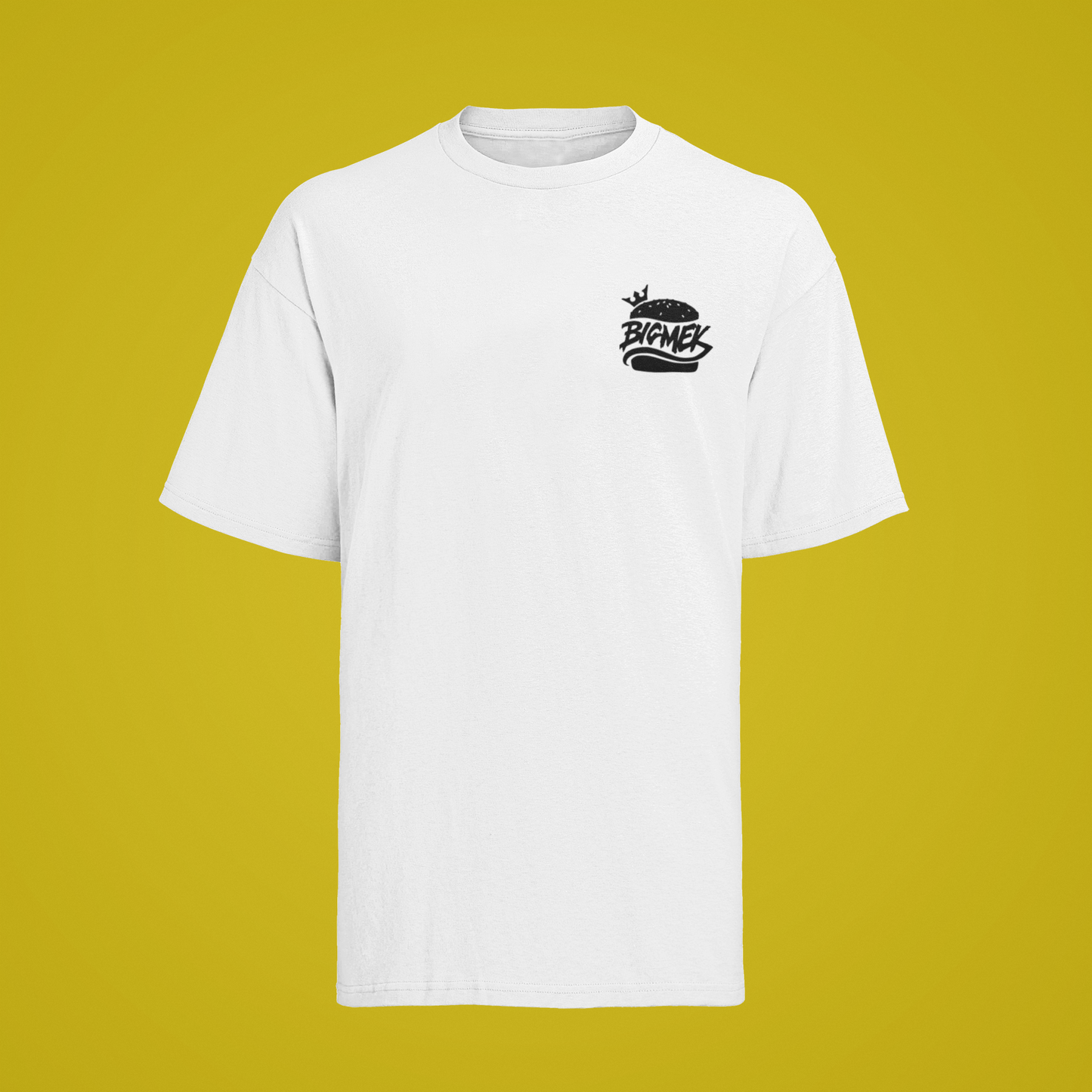 Bigmek New Wave kicsi logó prémium oversize póló