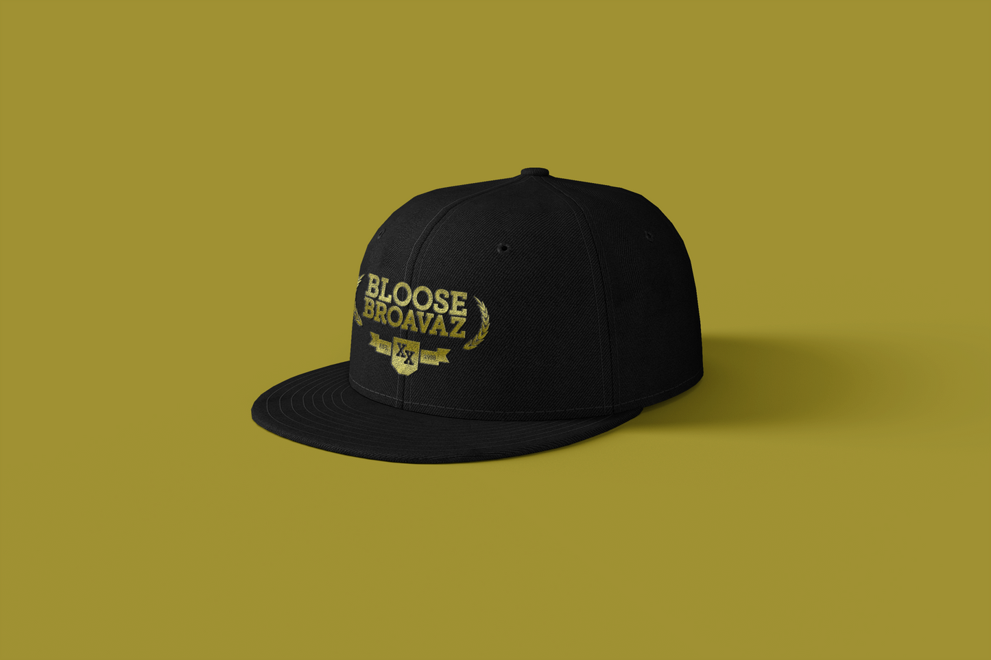 Bloose Broavaz Gold snapback sapka