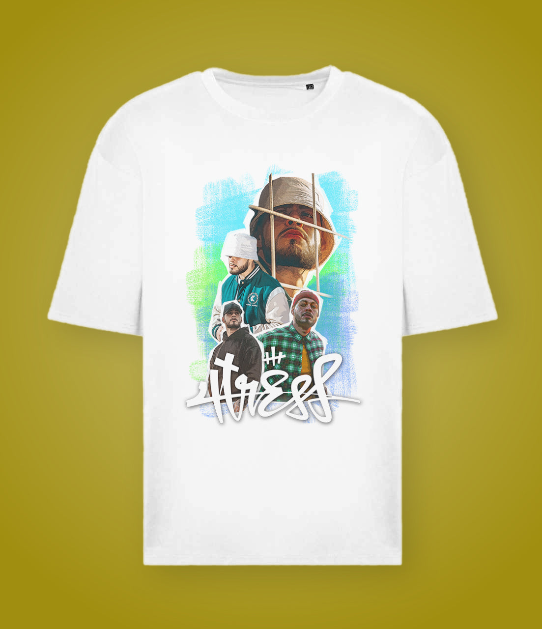 4tress 4LIFE prémium oversize póló