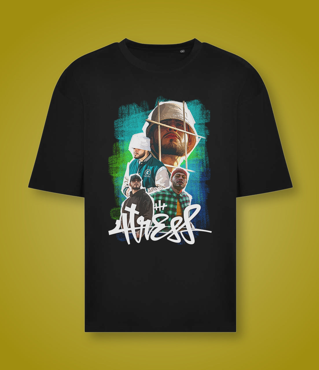4tress 4LIFE prémium oversize póló