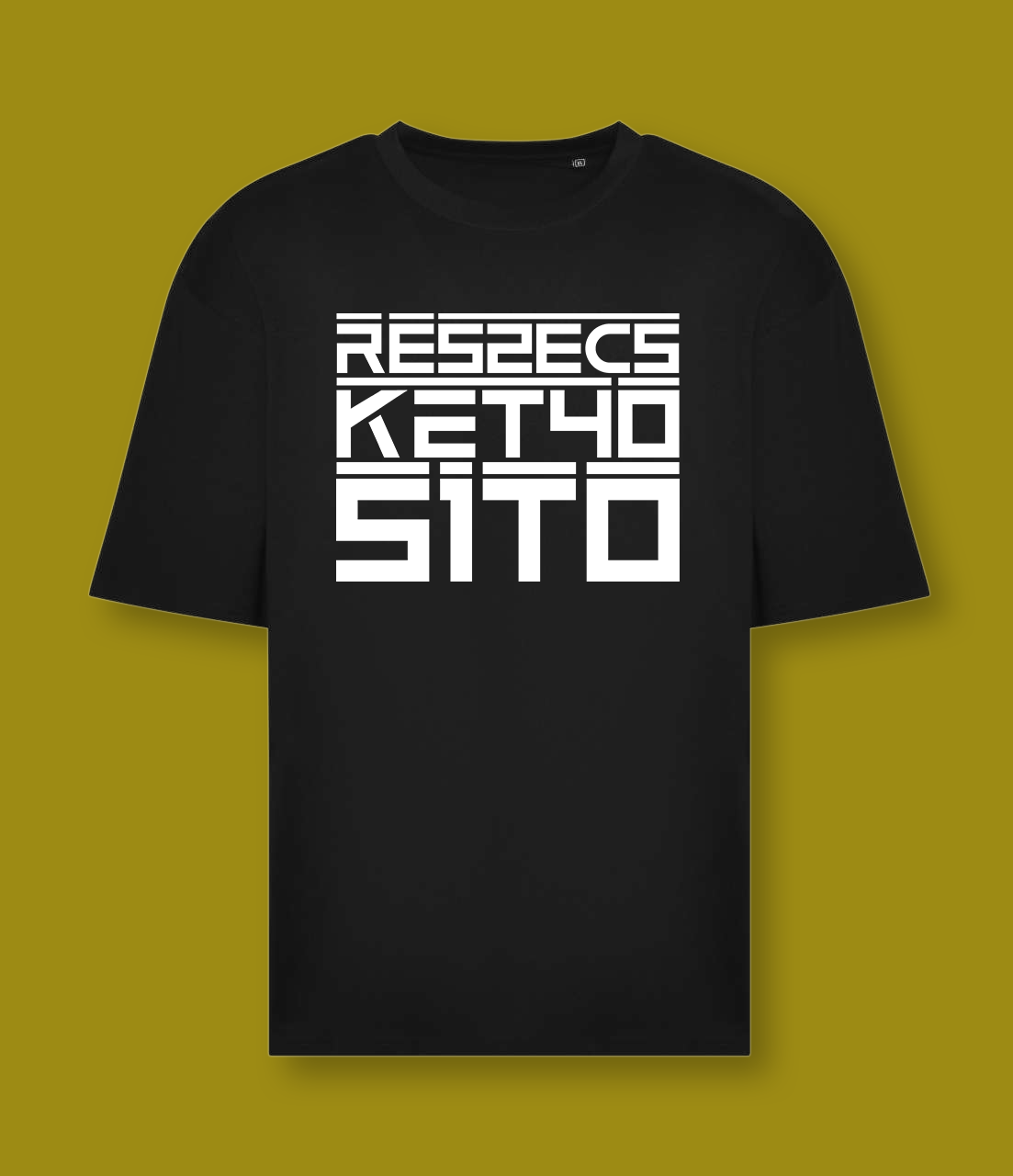 Ketioz részecskegyorsító prémium oversize póló