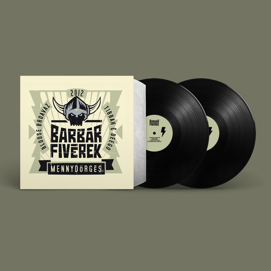 Barbárfivérek - Mennydörgés duplalemezes fekete vinyl - ELŐRENDELHETŐ