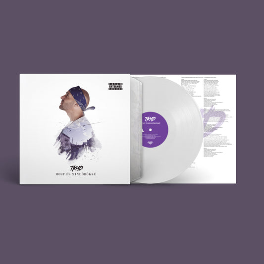 ELŐRENDELHETŐ - Tkyd - Most És Mindörökké fehér vinyl + dalszöveges insert