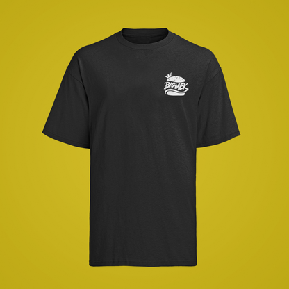 Bigmek New Wave kicsi logó prémium oversize póló