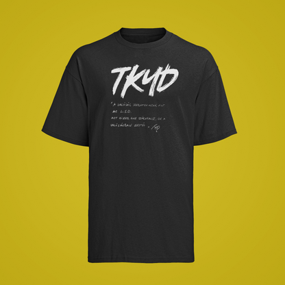 Tkyd idézet prémium oversize póló